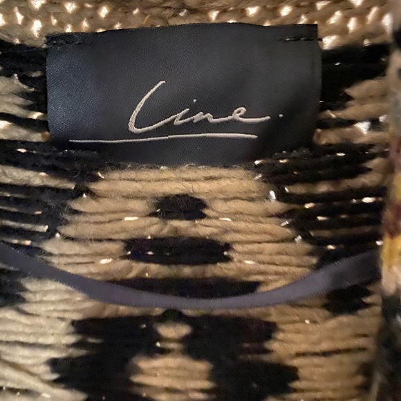 LINE - long multicoloured cardigan - Picture 3 of 12